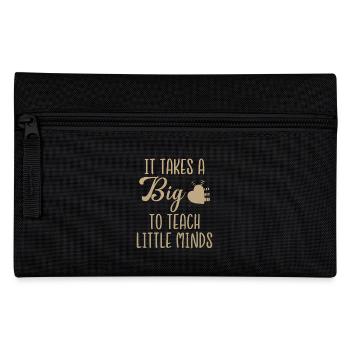 It takes a big heart - Pencil Case - black - Front