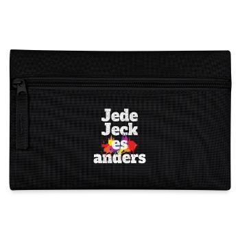 Kölsch jeden jeck es anders Kölner Grundgesetz Köln - Trousse - noir - Devant
