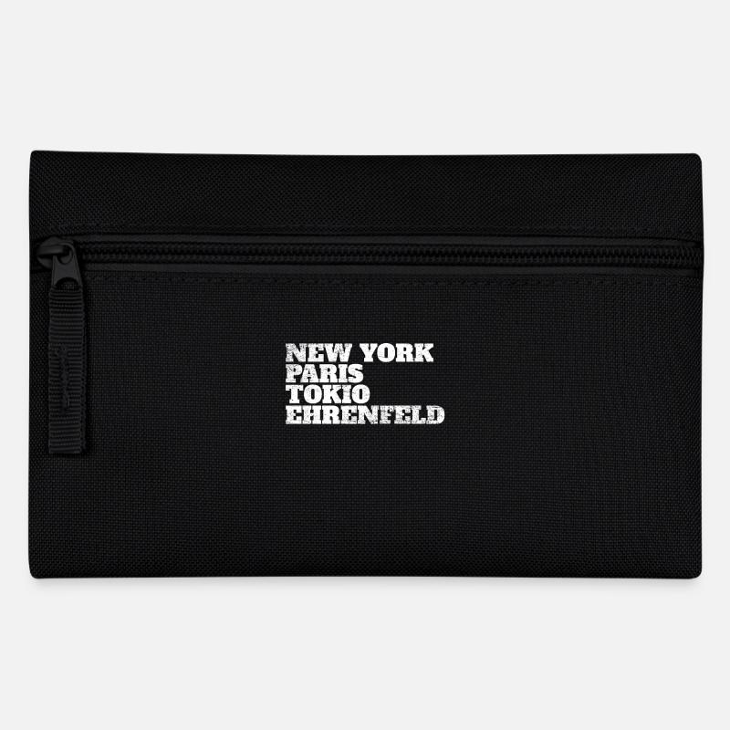 Ehrenfeld Paris Tokio New York Heimat Köln Viertel - Federtasche - Schwarz