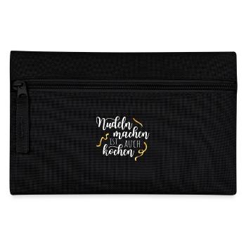 Making pasta is also cooking pasta spaghetti fan - Pencil Case - black - Front
