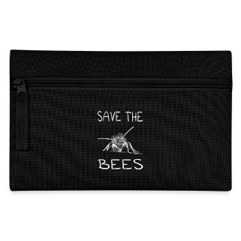 Save the Bees - Pencil Case - black - Front