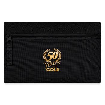 Years of Gold 50 Goldene Jahre Shirt - Federtasche - Schwarz - Vorne