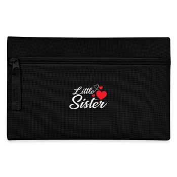 Siblings little sister - Pencil Case - black - Front