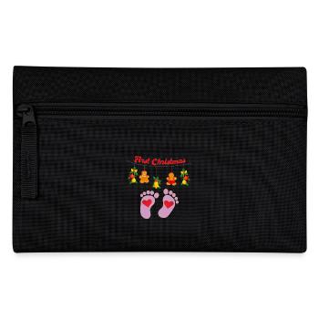 First Christmas - Federtasche - Schwarz - Vorne