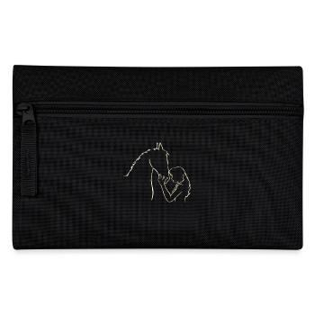 Horse Girl Horse Riding Horse Riding - Pencil Case - black - Front
