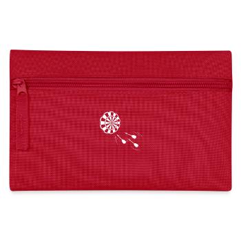 Dart Board Dartpfeile - Federtasche - Rot - Vorne
