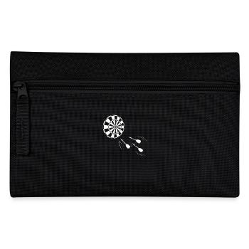 Dart Board Dart Arrows - Pencil Case - black - Front