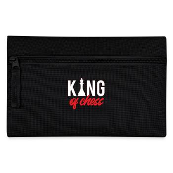 Chess Board Game - Pencil Case - black - Front