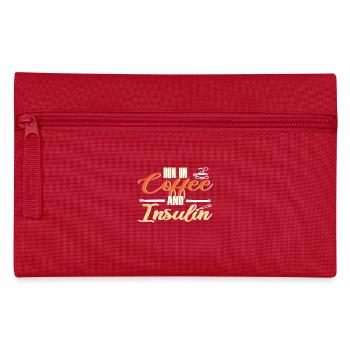 Funny diabetes - Pencil Case - red - Front