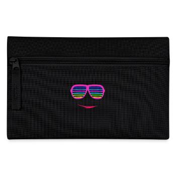 80 s 90 s 00 s soirée à thème costume costume carnaval - Trousse - noir - Devant