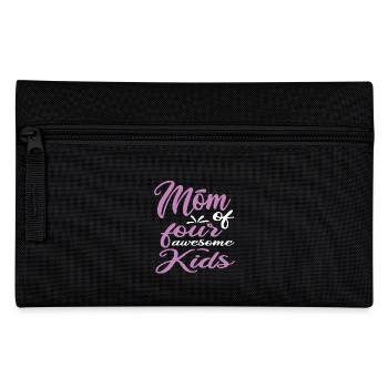 Mom of four - Pencil Case - black - Front