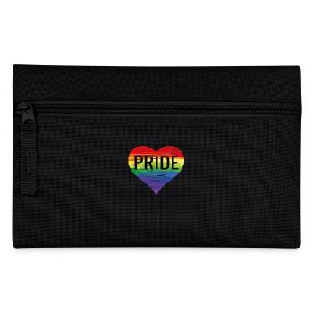 Gay Pride - Federtasche - Schwarz - Vorne