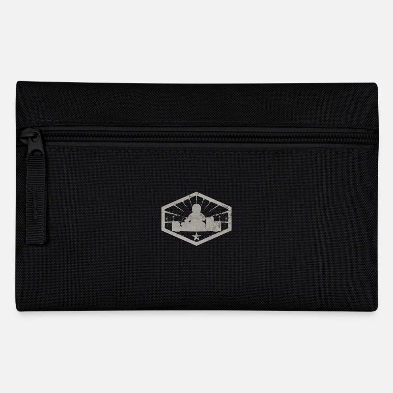 Go kart - Federtasche - Schwarz