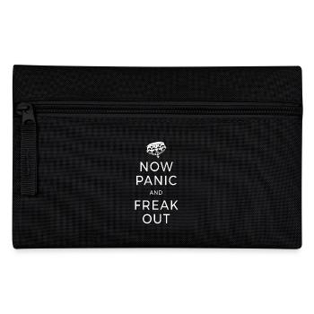 Now Panic & Freak Out Vergiss Keep Calm Raste Aus - Federtasche - Schwarz - Vorne