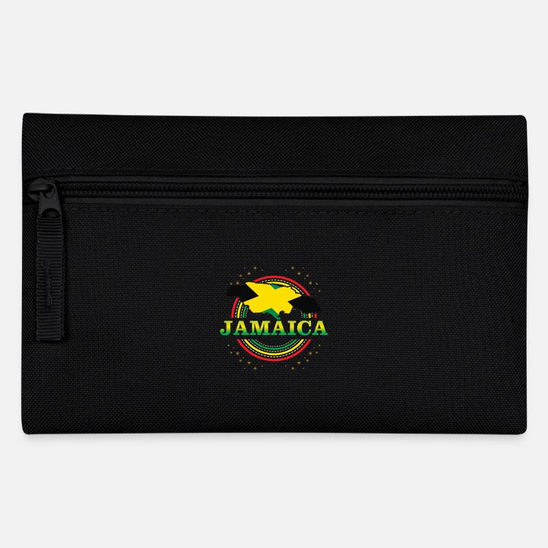 Jamaica - Federtasche - Schwarz