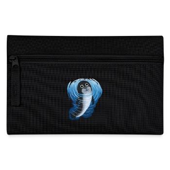 Seal seal marine animals underwater Children - Pencil Case - black - Front