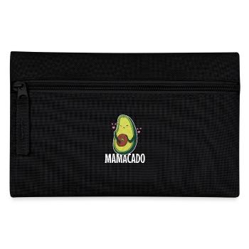 Mamacado – Funny gift for expectant mothers - Pencil Case - black - Front