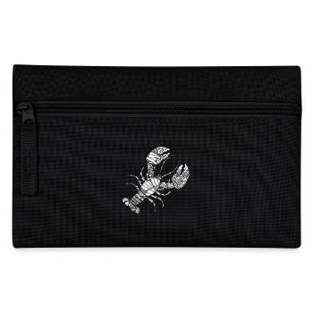 Lobster Lobster Floral Pattern - Pencil Case - black - Front