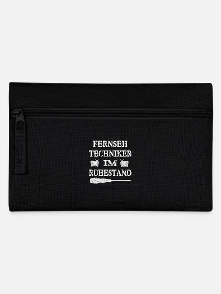 Fernsehtechniker - Federtasche - Schwarz