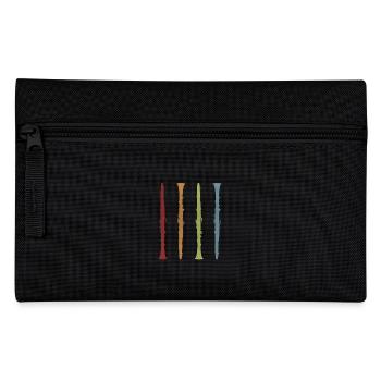 Clarinette rétro - Trousse - noir - Devant