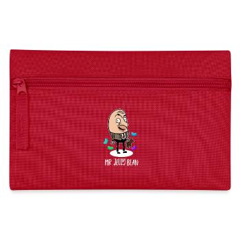 Mr. Jelly Bean Bonbons cadeaux d’humour anglais - Trousse - rouge - Devant