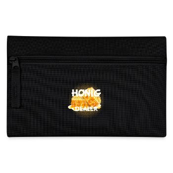 Imker Imkerin Biene Bienen Honig Bienenhonig - Federtasche - Schwarz - Vorne