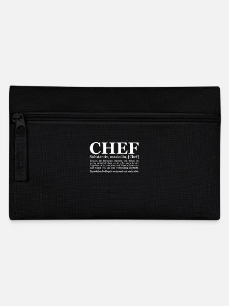 lustiges Chef Geschenk stolzer Chef Idee - Federtasche - Schwarz