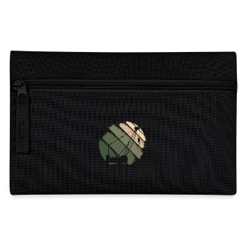 Kran - Federtasche - Schwarz - Vorne