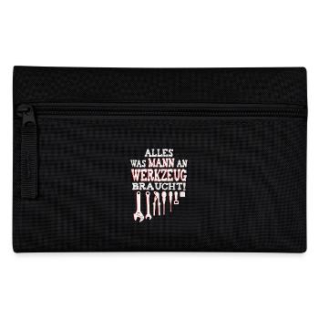 Männer Werkzeug - Federtasche - Schwarz - Vorne
