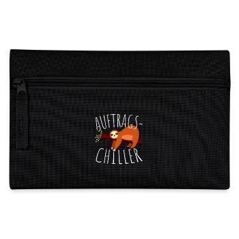 Orderchiller Sloth Gift Order Chiller - Pencil Case - black - Front