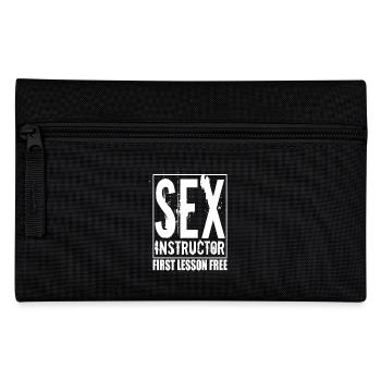 Sex Instructor - Federtasche - Schwarz - Vorne