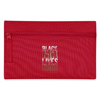 Black lives matter - Pencil Case - red - Front