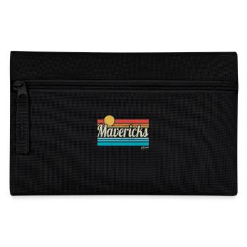 Mavericks Beach California Retro Surf Trip Surfer - Pencil Case - black - Front