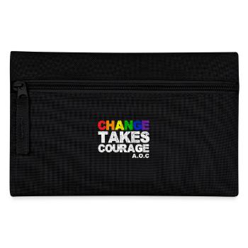 Politics saying - Pencil Case - black - Front