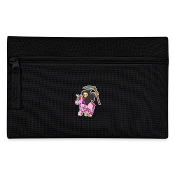 Cadeau Licorne et Grim Reaper - Trousse - noir - Devant