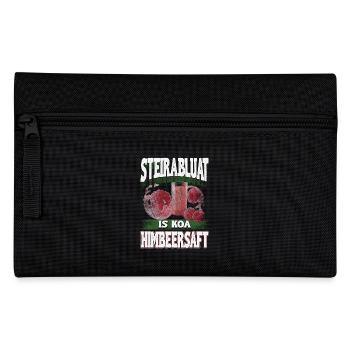 Steirabluat – Kein Himbeersaft sondern echte Power - Federtasche - Schwarz - Vorne