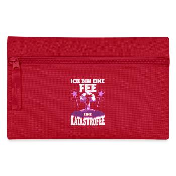 Katastrofee – Chaos mit Feenstaub und Charme - Federtasche - Rot - Vorne