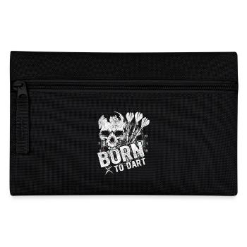 Born to Dart – Perfection with every throw - Pencil Case - black - Front