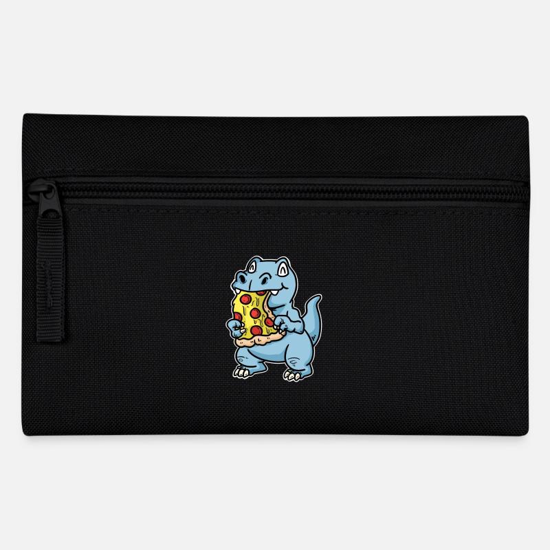 Pizza tranche pizza salami pizza - Trousse - noir