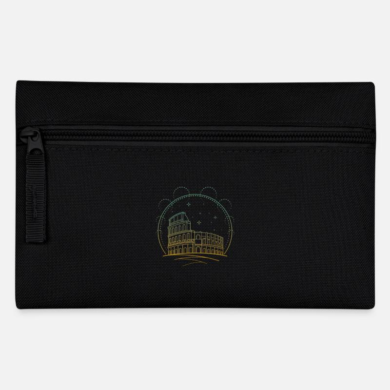 Rom - Federtasche - Schwarz