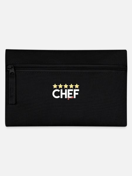 Sternekoch Geschenk - Federtasche - Schwarz