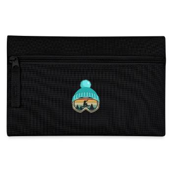Snowboard Snowboard Snowboarder cadeau - Trousse - noir - Devant