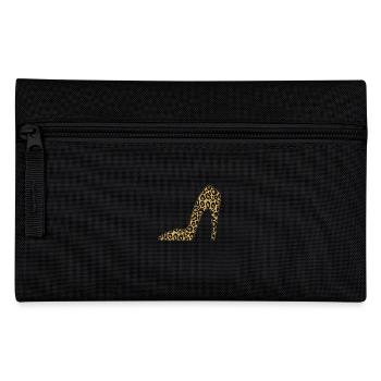 High heels leopard leo pattern - Pencil Case - black - Front