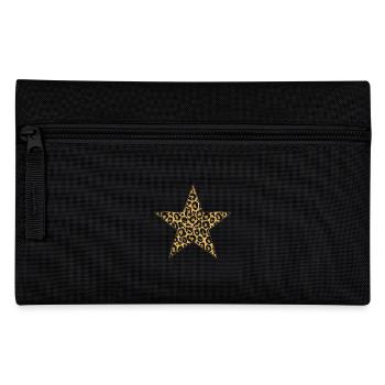 Star leopard - Pencil Case - black - Front