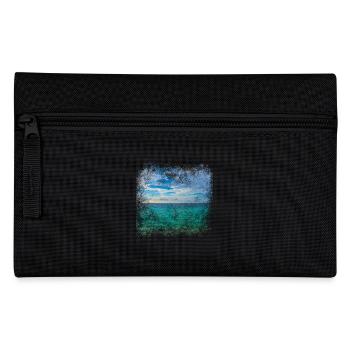 Maldives Islands Sea - Pencil Case - black - Front