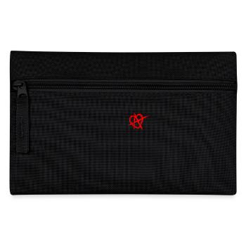 Beziehungsanarchie Symbol RA Relationship Anarchy - Federtasche - Schwarz - Vorne