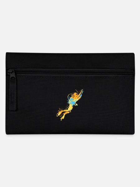 Taucher Dive Splash - Federtasche - Schwarz