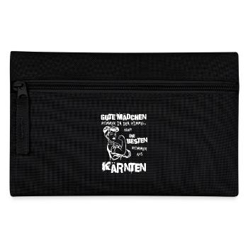 Die besten Mädchen kommen aus Kärnten - Federtasche - Schwarz - Vorne