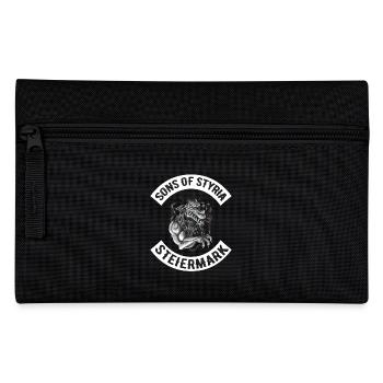 Steirischer Panther Sons Of Styria Biker Power - Federtasche - Schwarz - Vorne