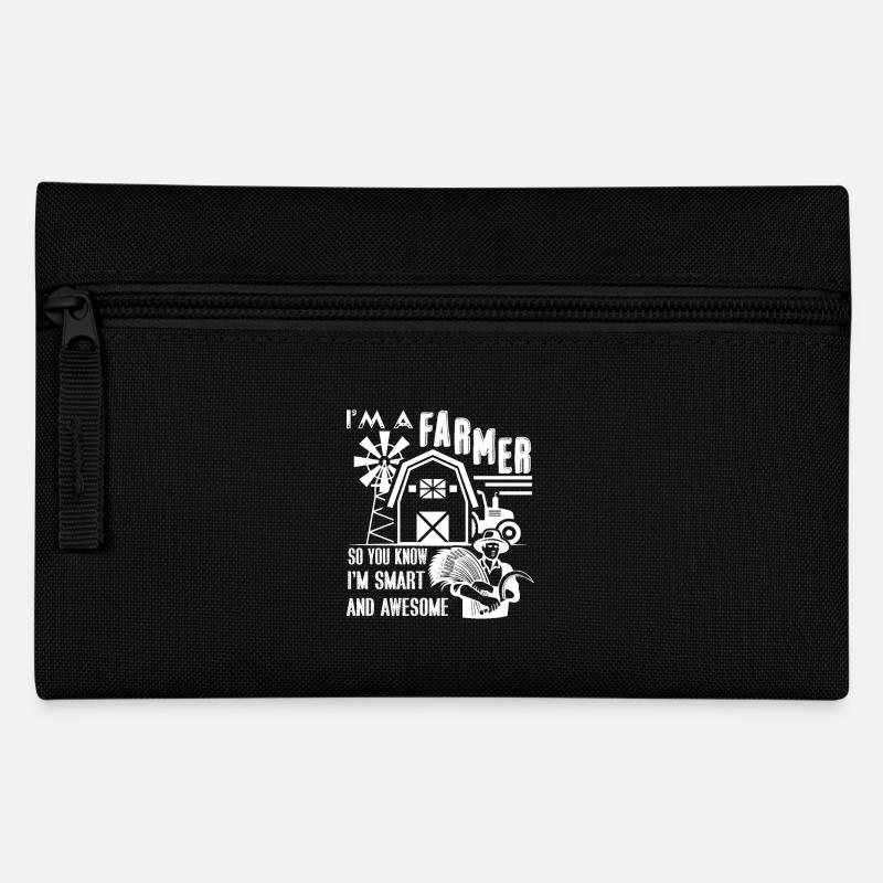 Bauer Ich bin ein großartiger Bauer - Federtasche - Schwarz